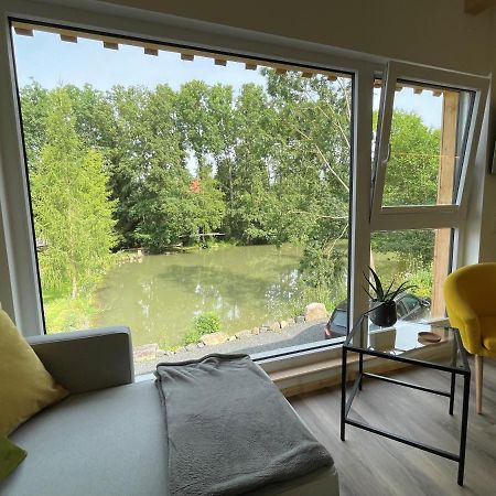 Ferienwohnung Panorama Teichblick Heldritt Esterno foto