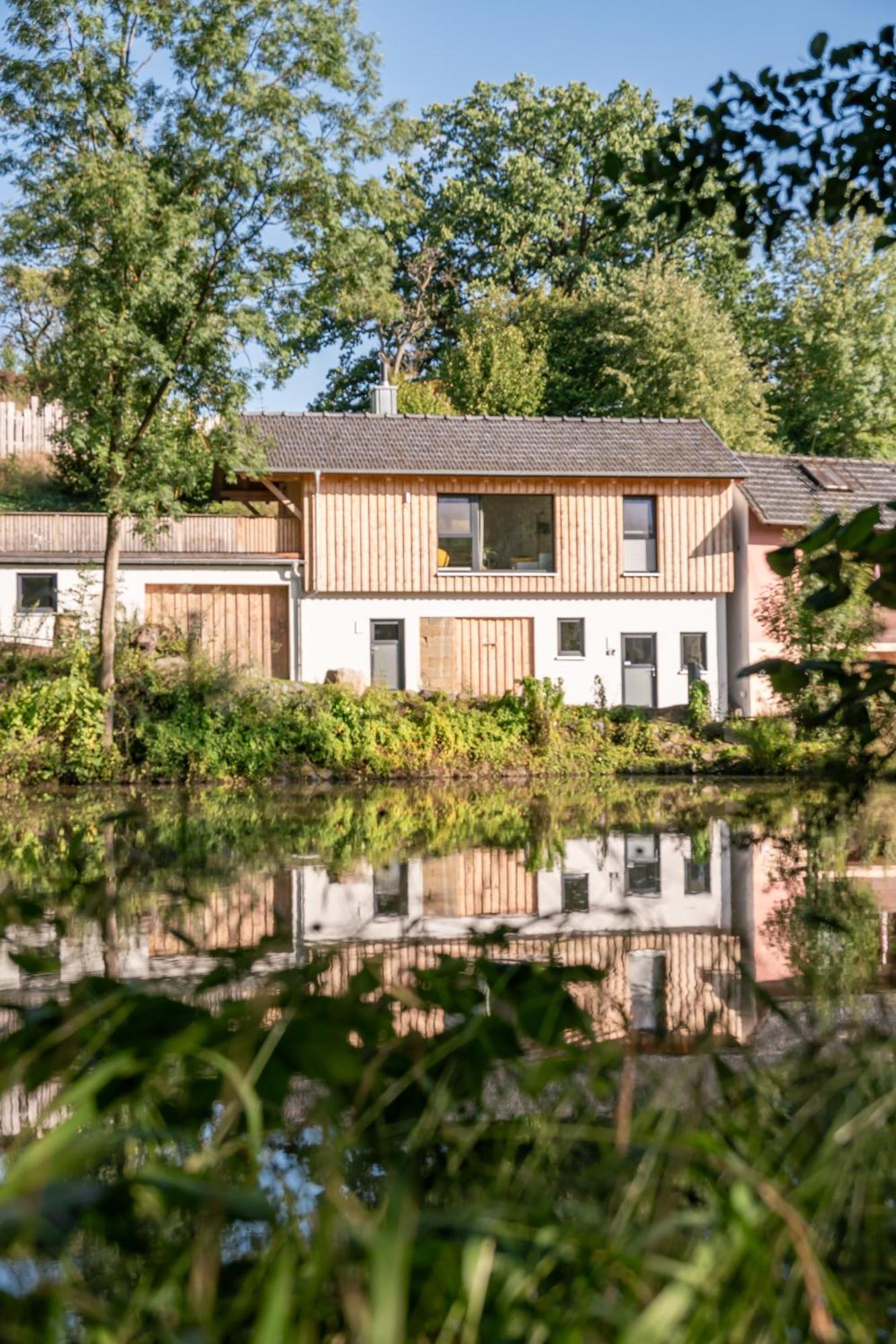 Ferienwohnung Panorama Teichblick Heldritt Esterno foto